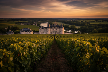 Valle del Loira en francia