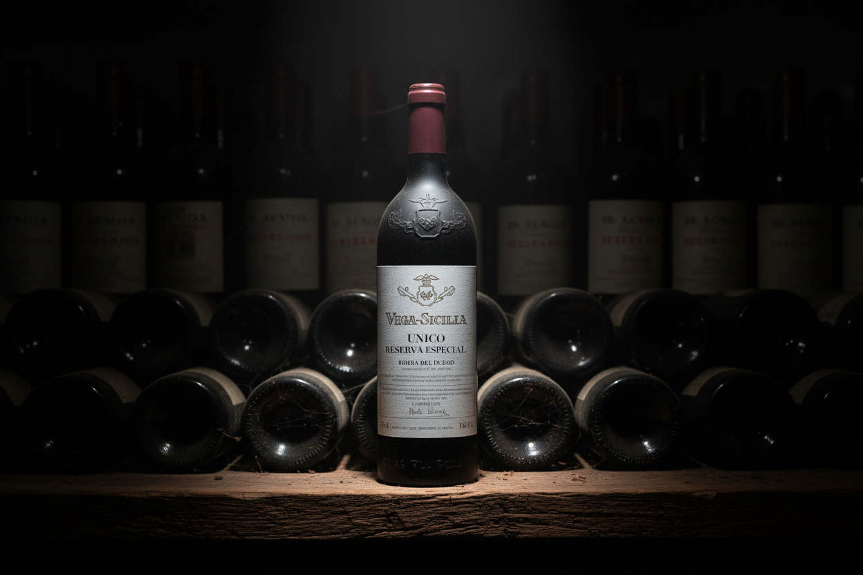 Vega Sicilia en bodega