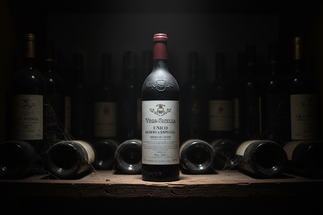 Vega Sicilia en bodega