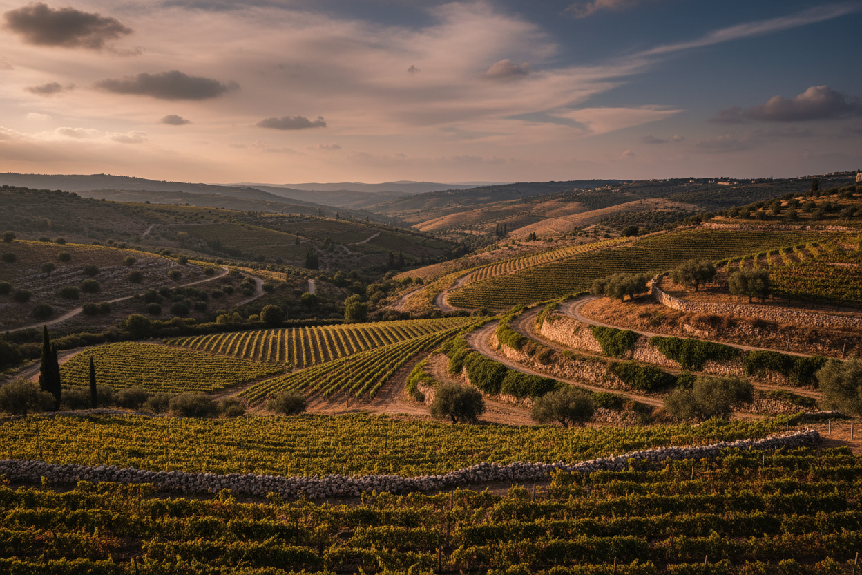 Viñedo en las colinas de Judea en Israelslider_item_HiMBLA