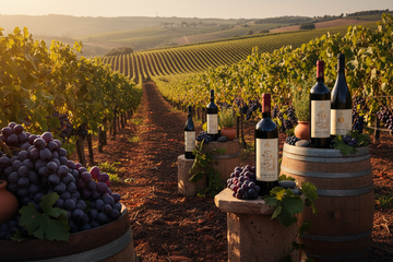 Viñedo Israelí en Galilea con vinos y uvas autóctonos