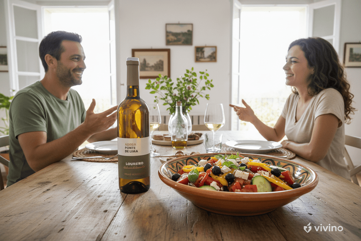 Vinho Verde Adega Ponte de Lima Loureiro Alvarinho - La Cava