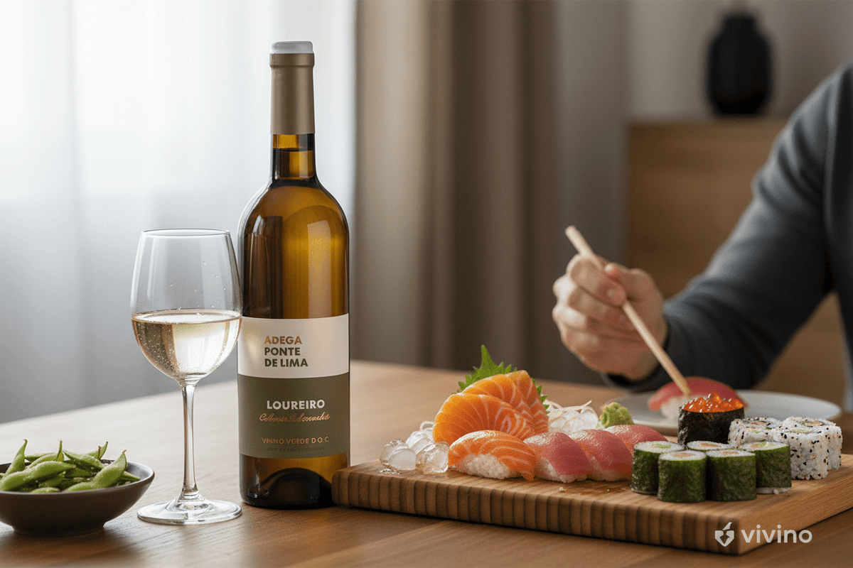 Vinho Verde Adega Ponte de Lima Loureiro Alvarinho - La Cava