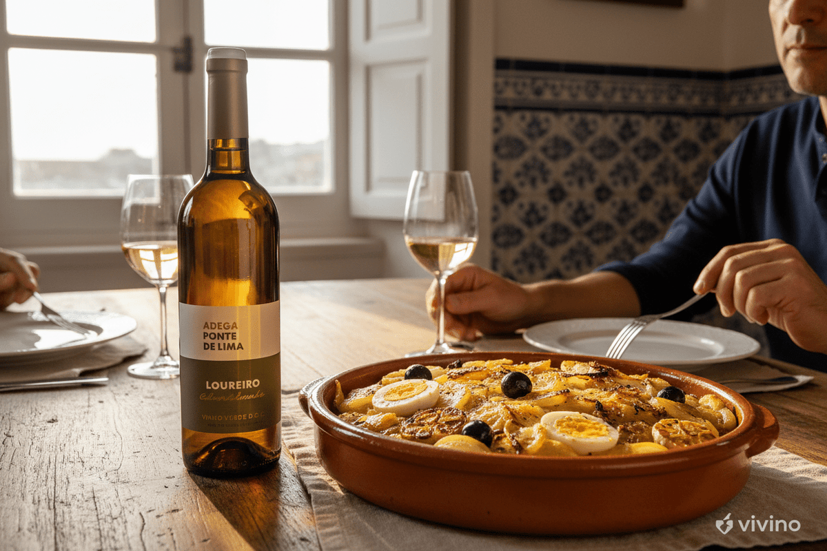 Vinho Verde Adega Ponte de Lima Loureiro Alvarinho - La Cava
