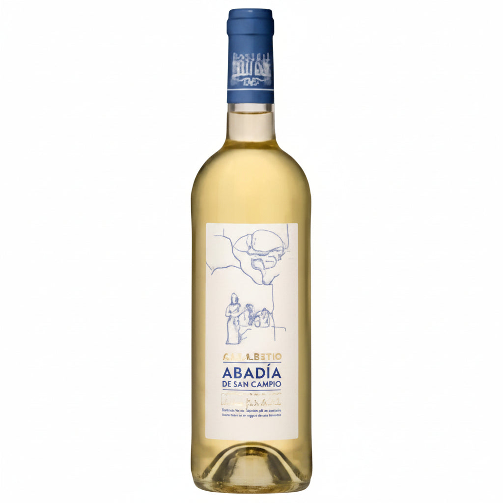 Vino Blanco Abadía de San Campio 750ml D.O. Rías Baixas - Vino de España - La Cava