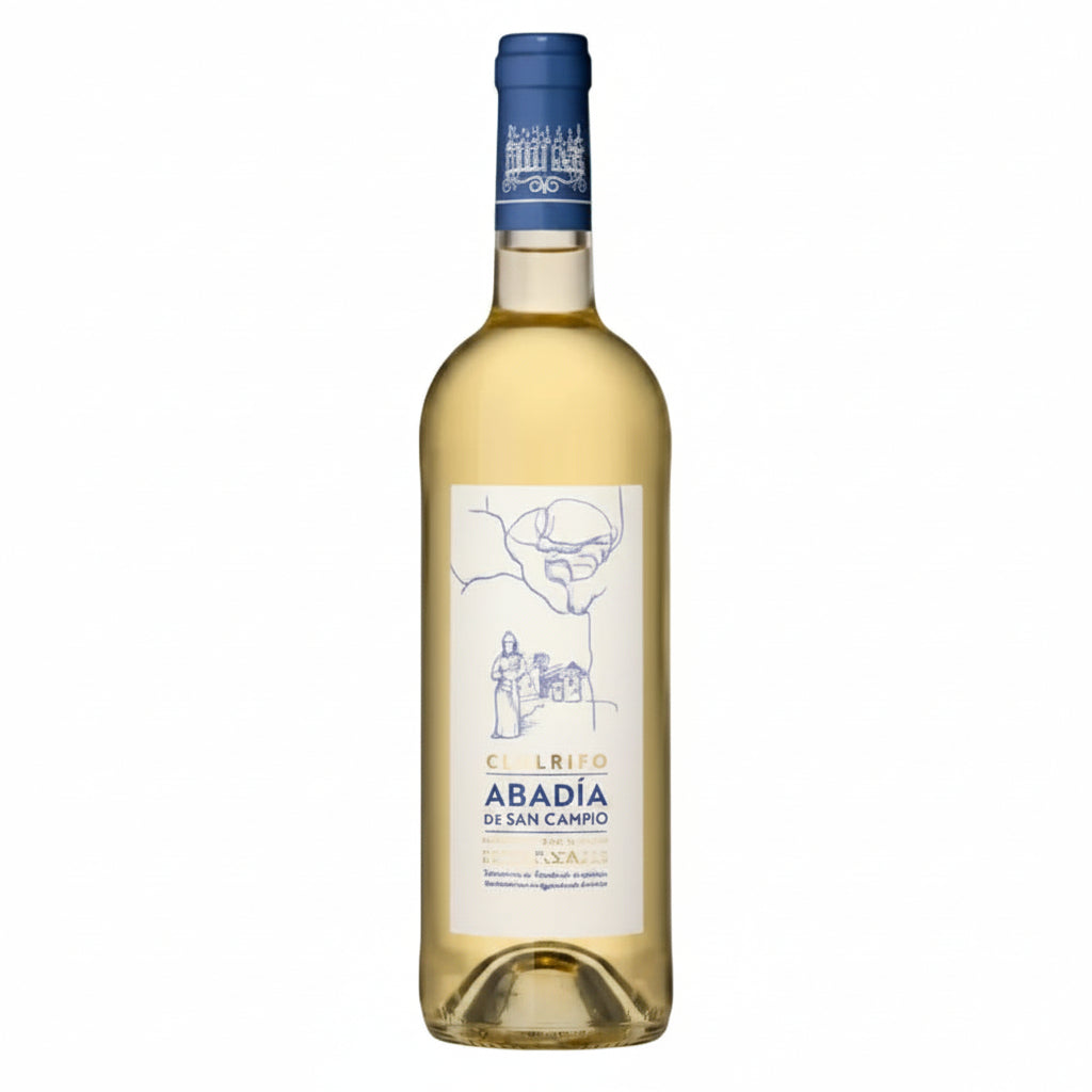 Vino Blanco Abadía de San Campio Albarño 750ml D.O. Rías Baixas - Vino de España - La Cava