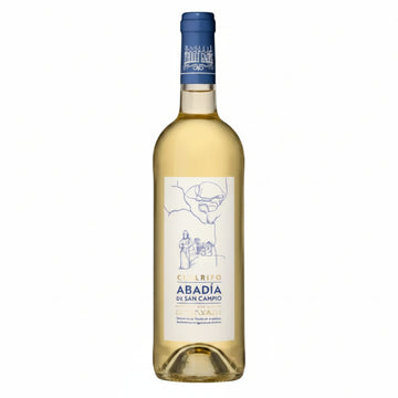 Vino Blanco Abadía de San Campio Albarño 750ml D.O. Rías Baixas - Vino de España - La Cava