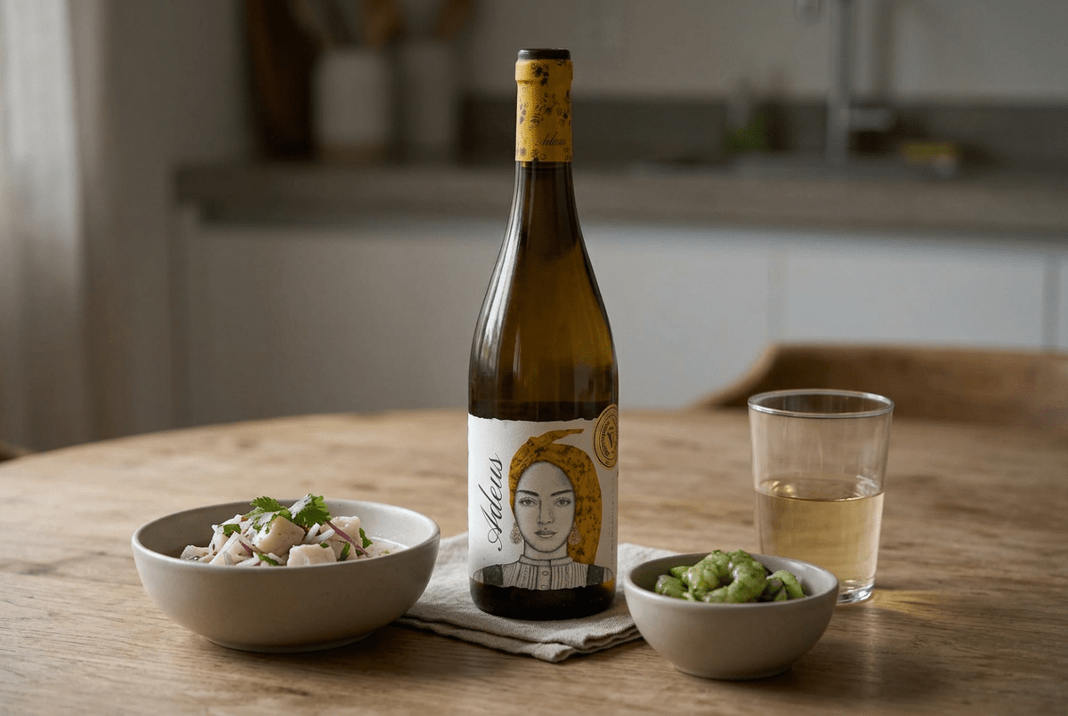 Vino Blanco Adeus Treixadura-Torrontes - La Cava