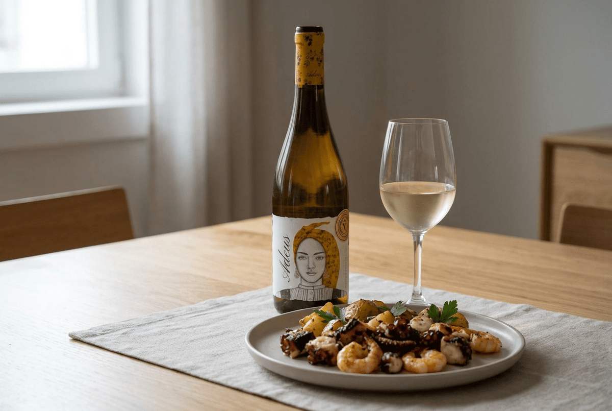 Vino Blanco Adeus Treixadura-Torrontes - La Cava