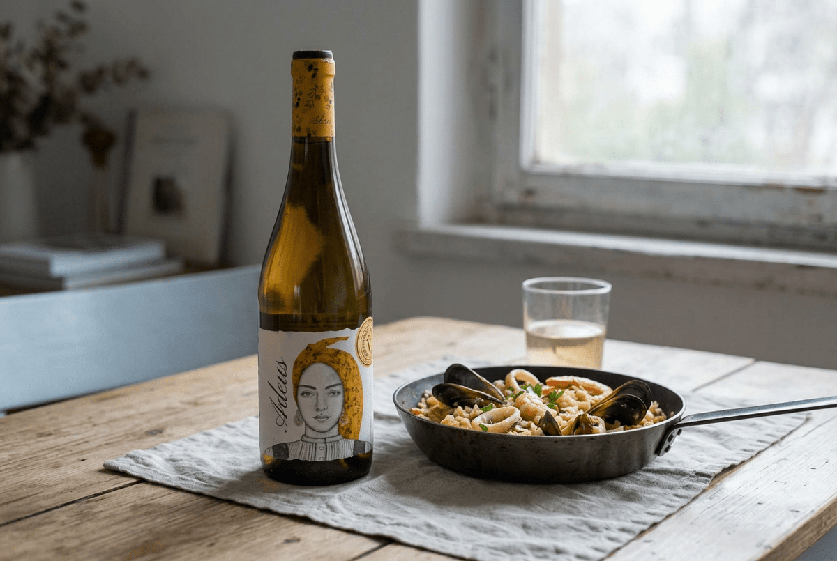 Vino Blanco Adeus Treixadura-Torrontes - La Cava