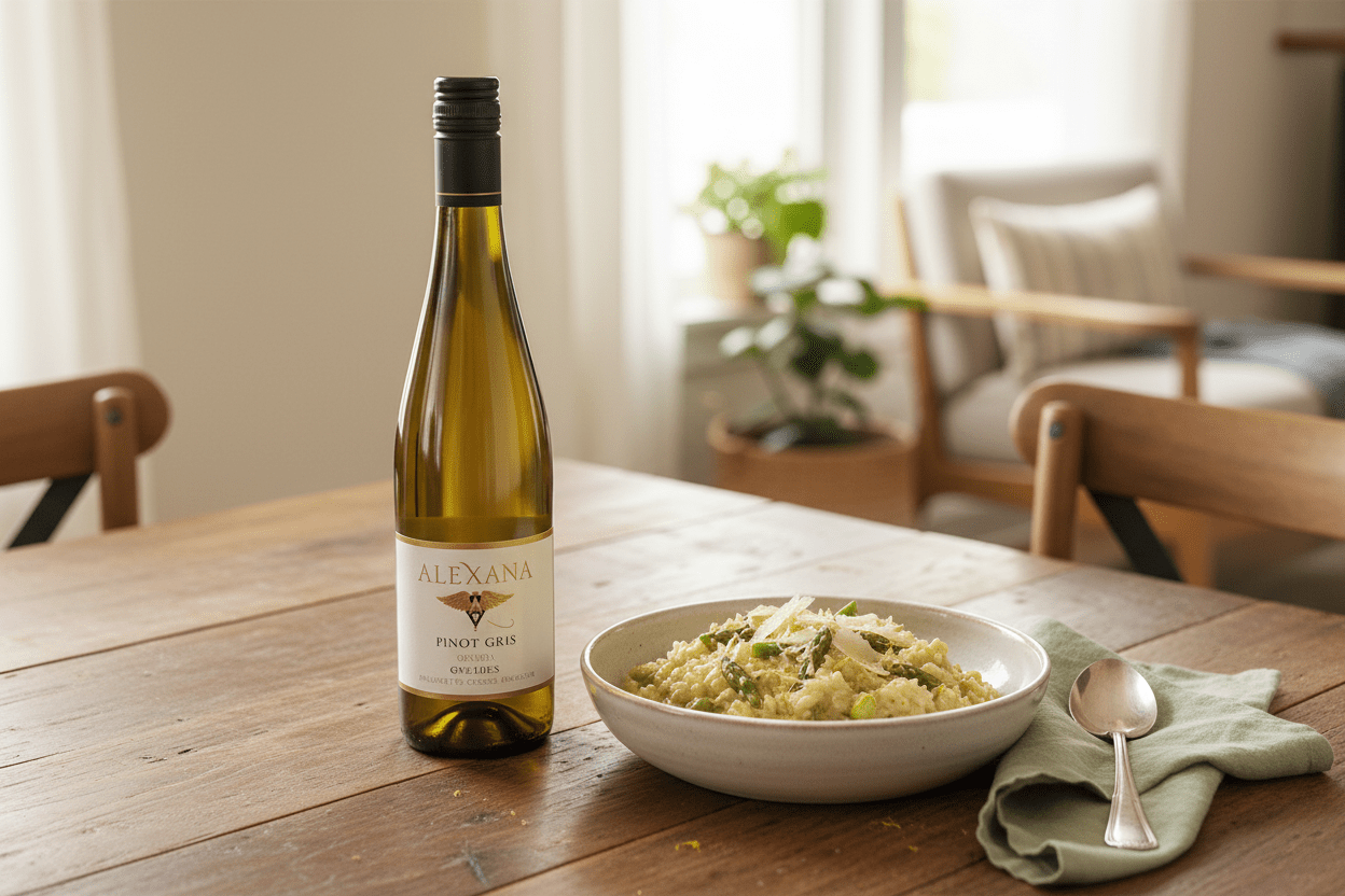 Vino Blanco Alexana Pinot Gris Hillsides 2023 750ml Oregón - Vino de Estados Unidos - La Cava