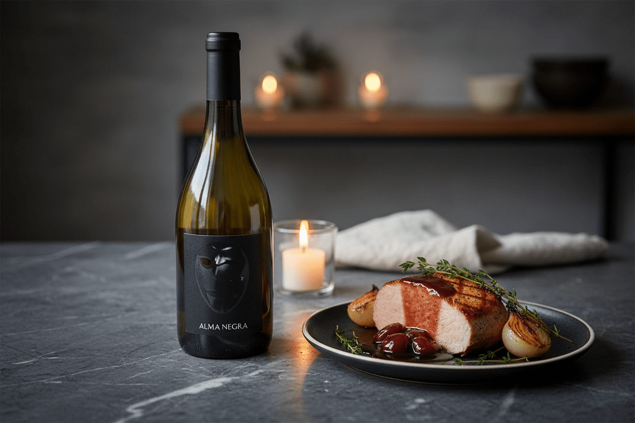Vino Blanco Alma Negra 750 ml 2015 Argentina - La Cava
