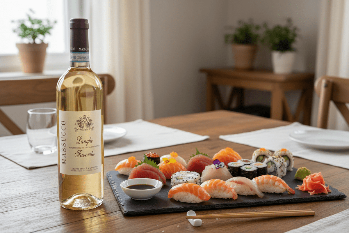 Vino Blanco Azienda Massucco Langhe Favorita - Vino de Italia - La Cava