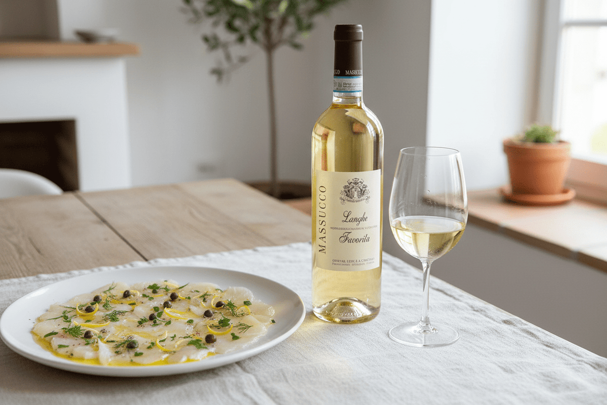 Vino Blanco Azienda Massucco Langhe Favorita - Vino de Italia - La Cava