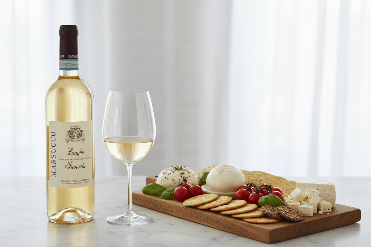 Vino Blanco Azienda Massucco Langhe Favorita - Vino de Italia - La Cava