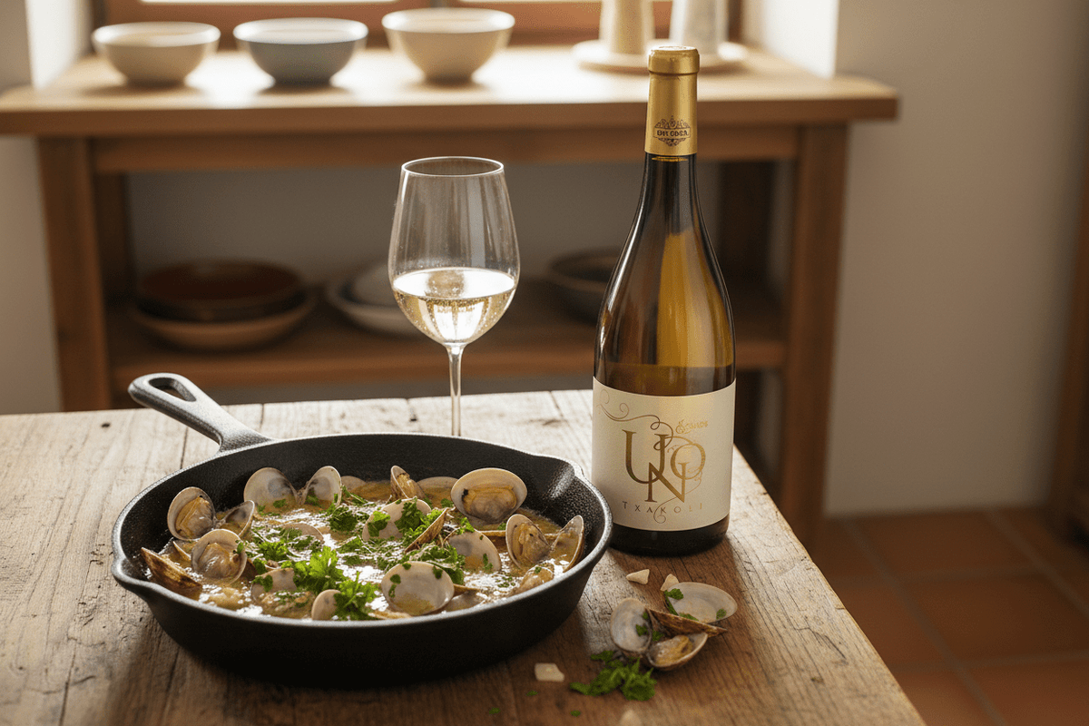 Vino Blanco Bat Gara Txakoli Uno - La Cava
