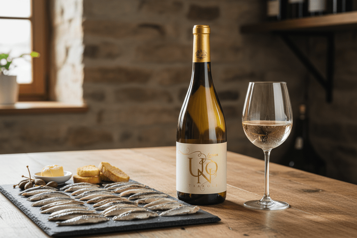 Vino Blanco Bat Gara Txakoli Uno - La Cava