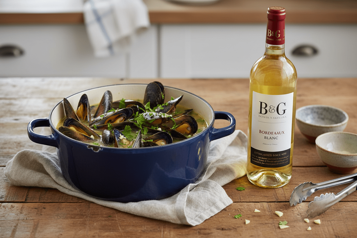 Vino Blanco B&G Bordeaux Blanc 750ml AOC Burdeos - Vino de Francia - La Cava