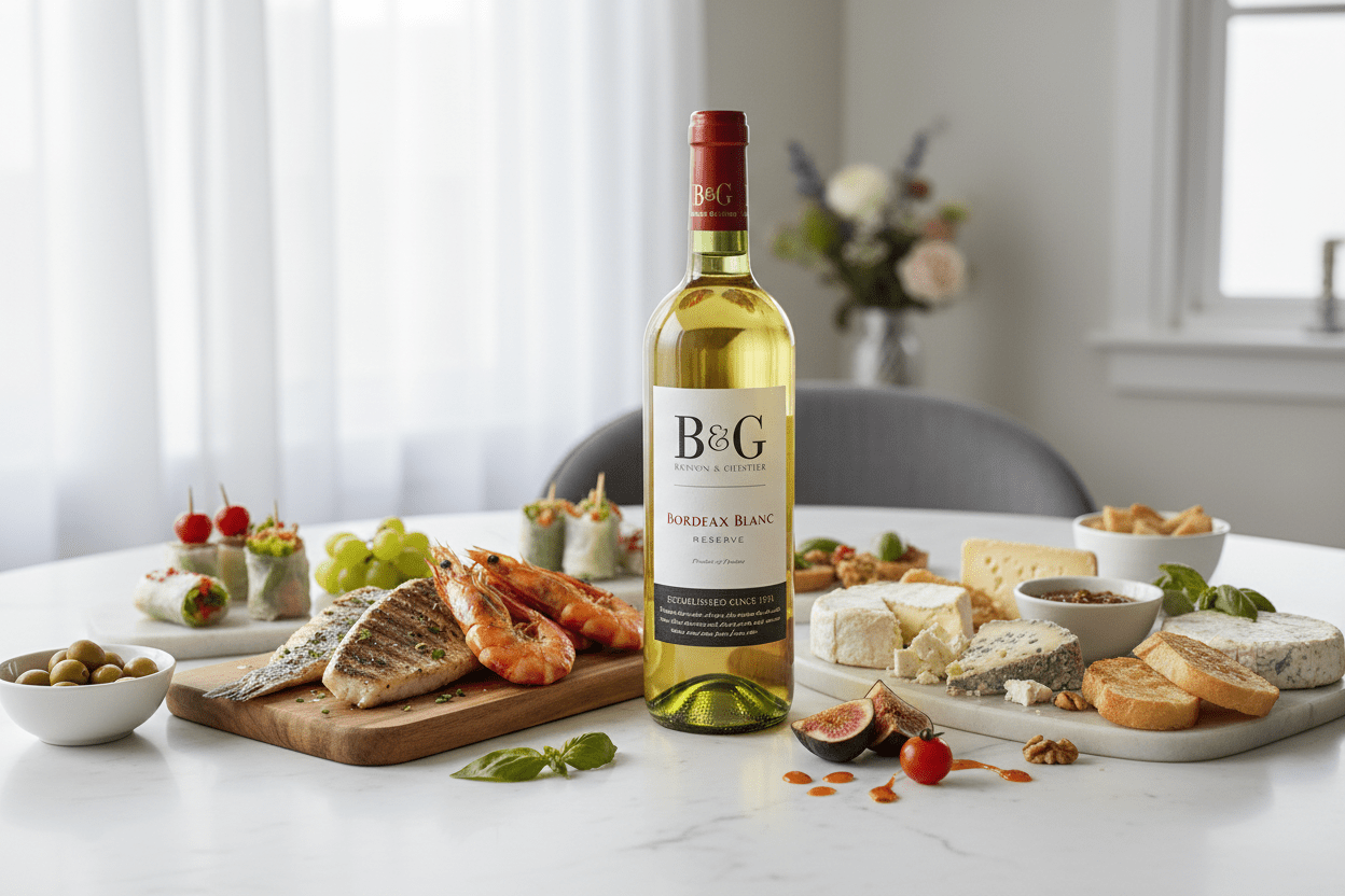 Vino Blanco B&G Bordeaux Blanc 750ml AOC Burdeos - Vino de Francia - La Cava