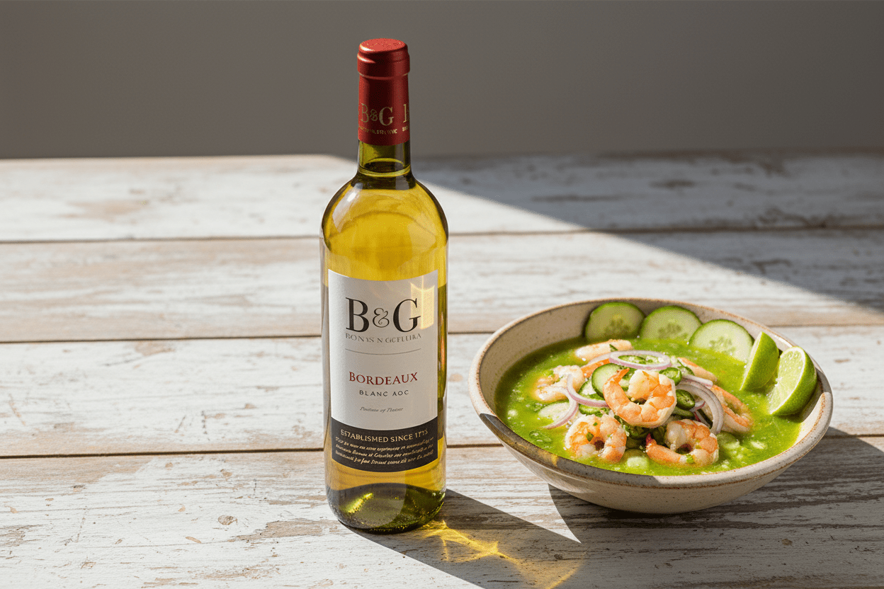 Vino Blanco B&G Bordeaux Blanc 750ml AOC Burdeos - Vino de Francia - La Cava