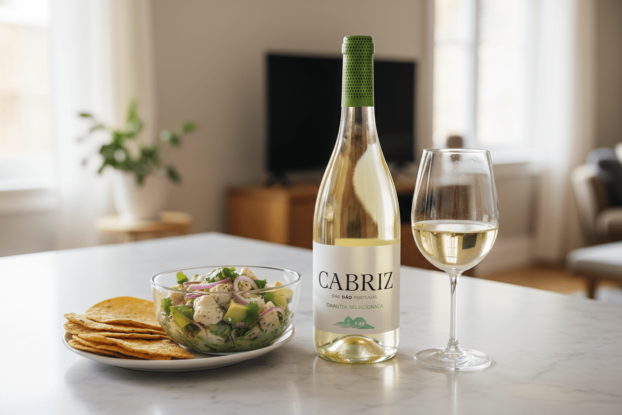 Vino Blanco Cabriz Colheita Selecionada 2024 - La Cava