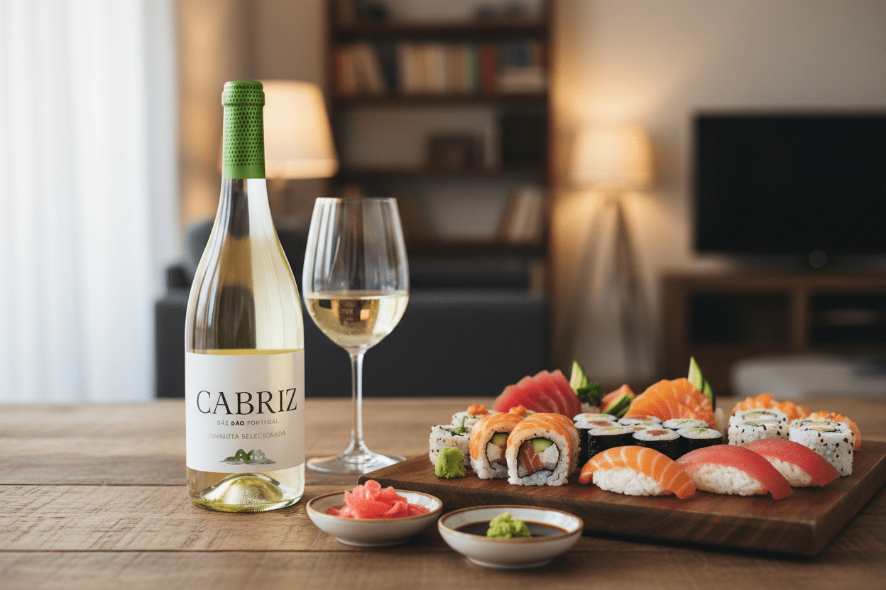 Vino Blanco Cabriz Colheita Selecionada 2024 - La Cava