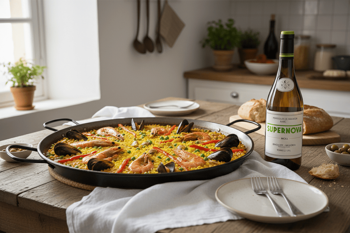 Vino Blanco Ca´N Verdura Suernova Moll 2023 750ml - La Cava