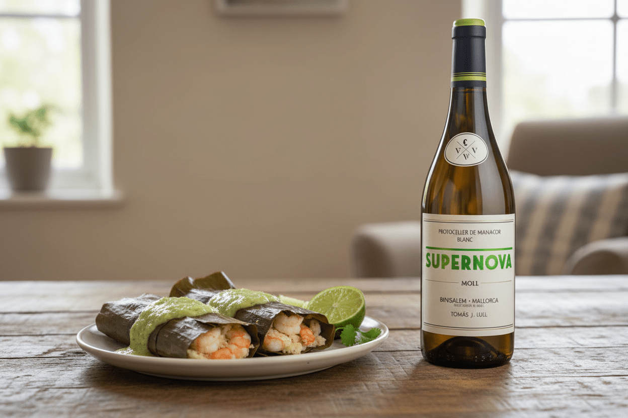 Vino Blanco Ca´N Verdura Suernova Moll 2023 750ml - La Cava