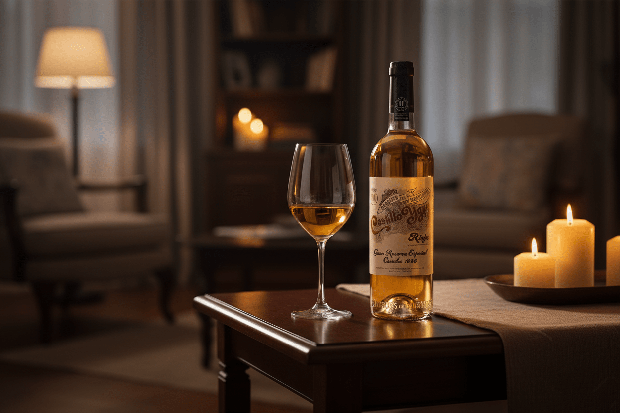 Vino Blanco Castillo Ygay 1986 de 750ml - vino de España - La Cava