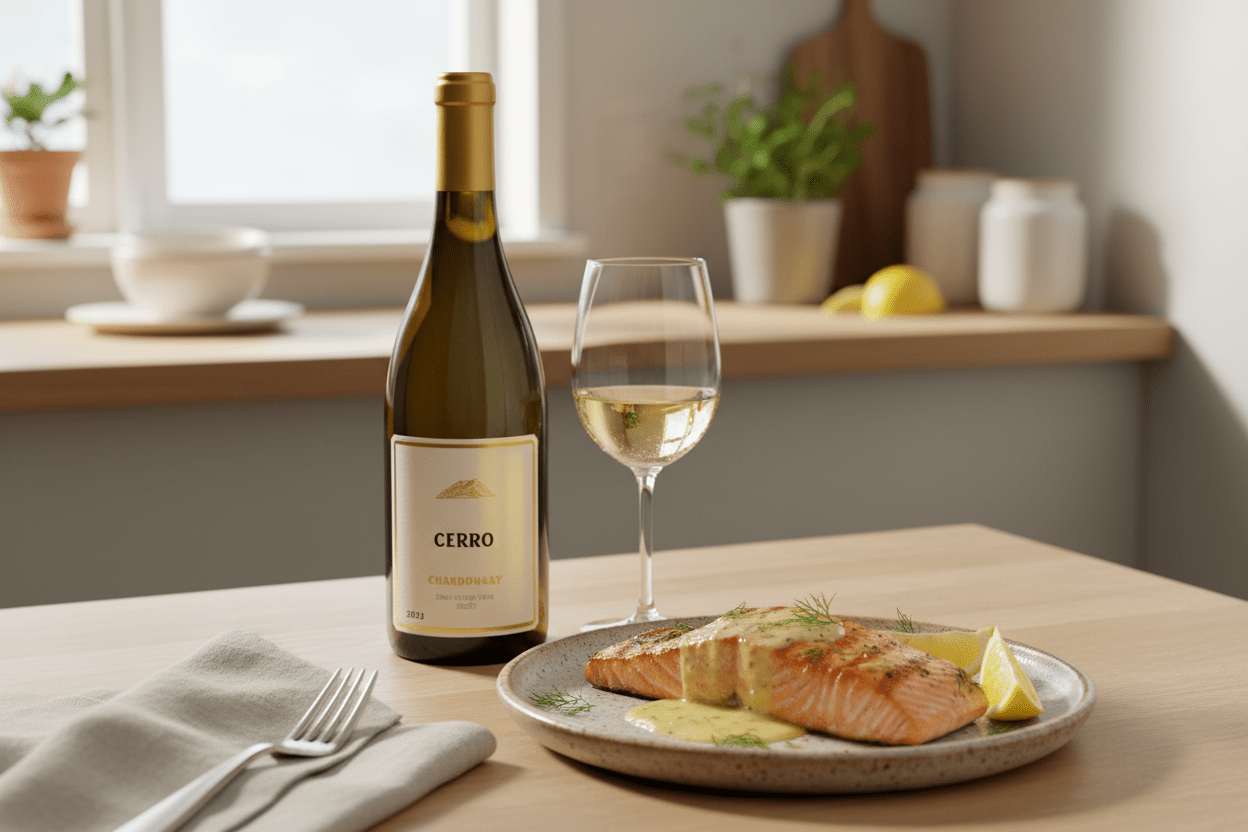 Vino Blanco Cerro Chardonnay 750ml D.O. Toro - Vino de España - La Cava