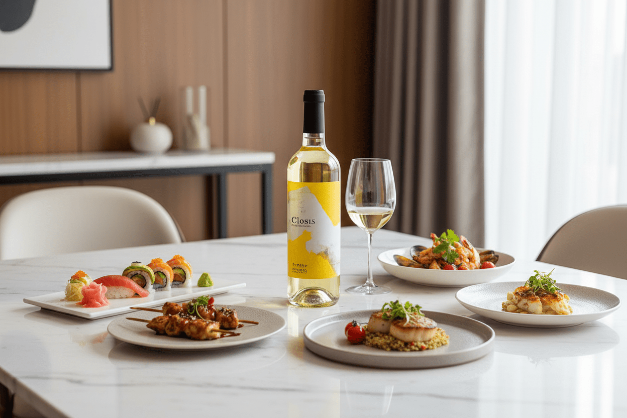 Vino Blanco Clos 15 750ml (Kosher Mevushal) - Vino de España - La Cava