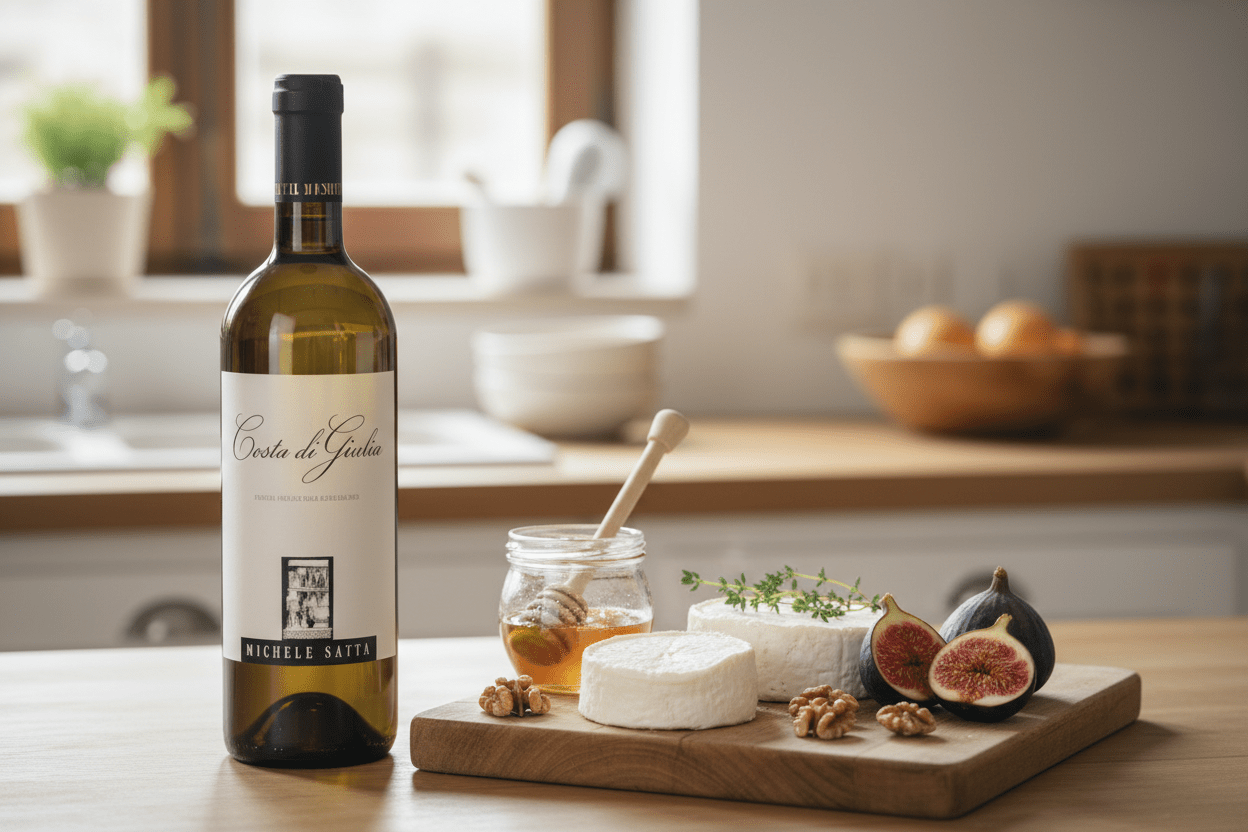 Vino blanco costa di giulia 2022 750ml - La Cava