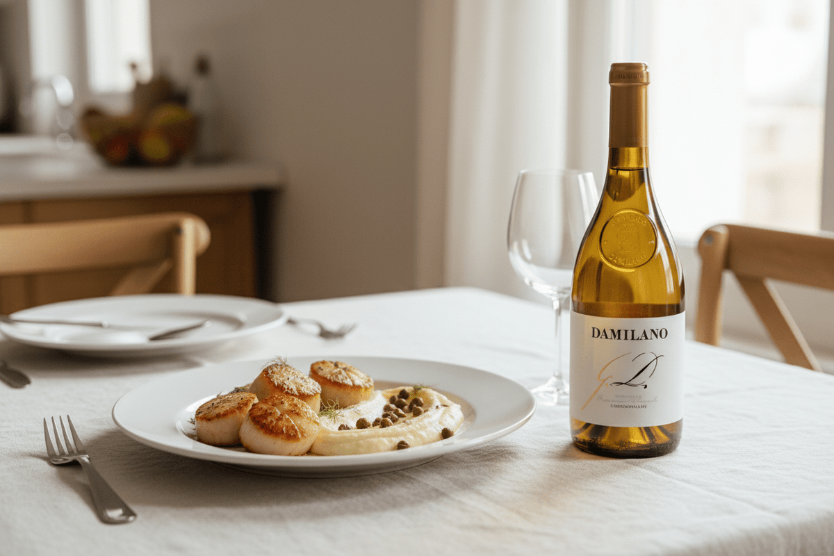 Vino Blanco Damilano G.D Langhe Chardonnay 750ml - La Cava