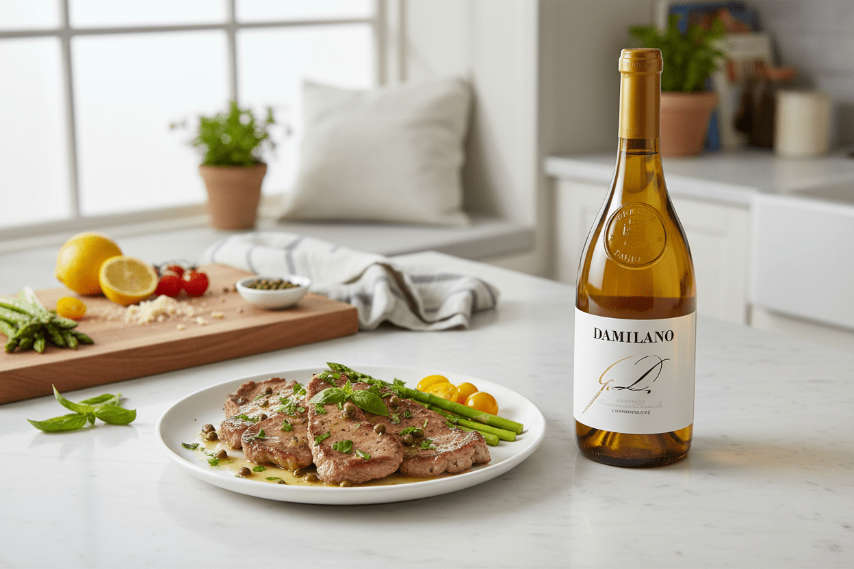 Vino Blanco Damilano G.D Langhe Chardonnay 750ml - La Cava