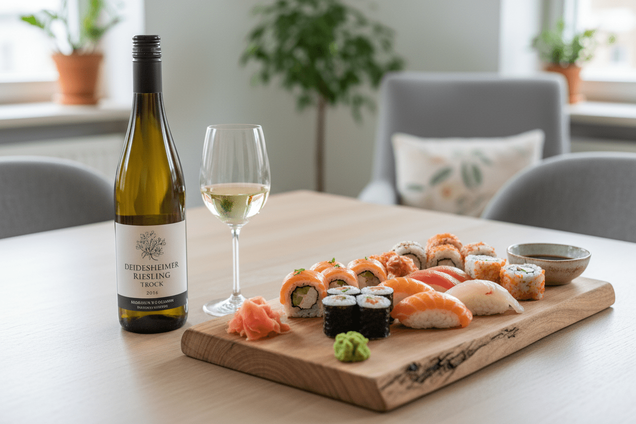 Vino blanco deidesheimer riesling trocken 2016 Alemania 750ml - Vino de Alemania - La Cava