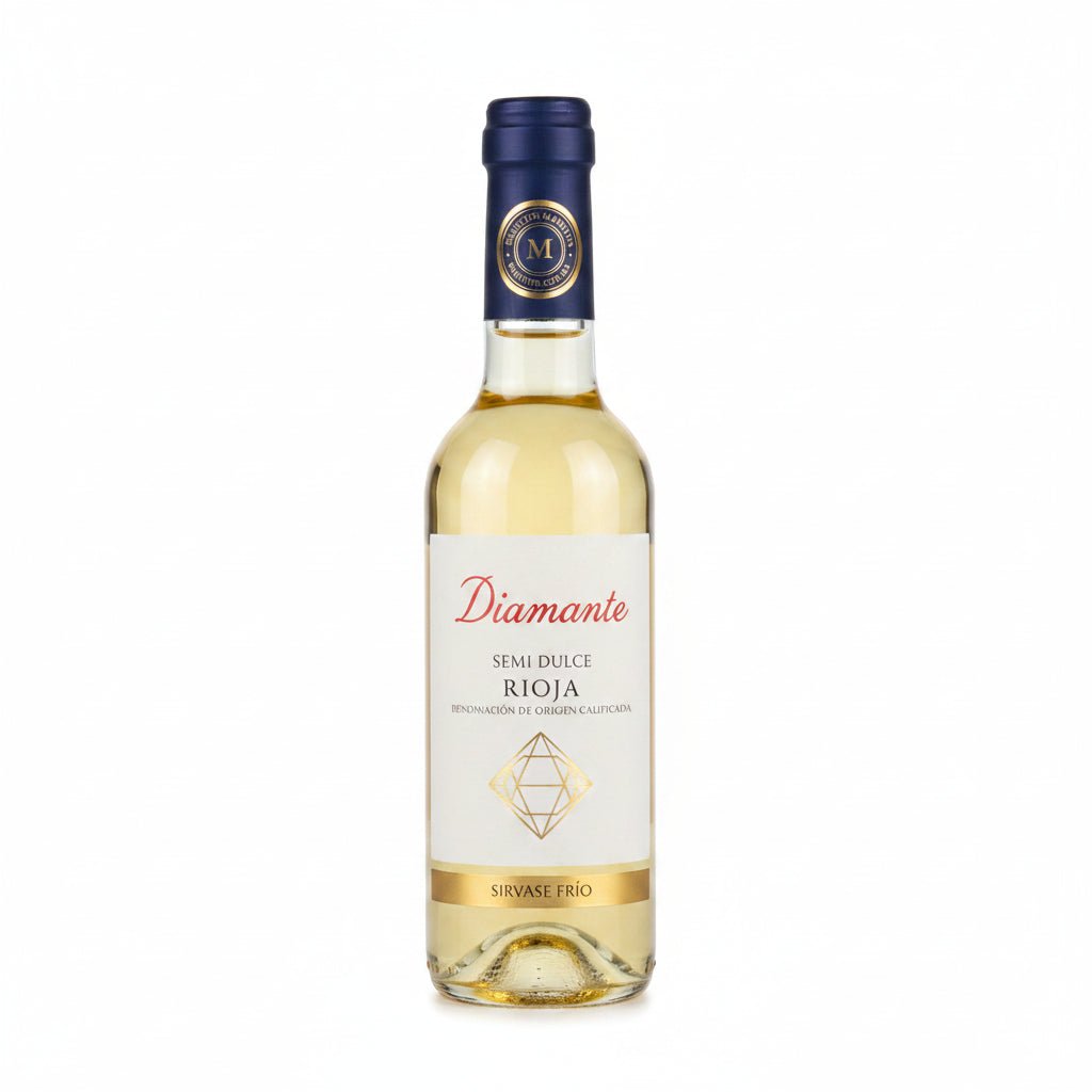 Vino Blanco Diamante Semidulce de 375 ml - La Cava
