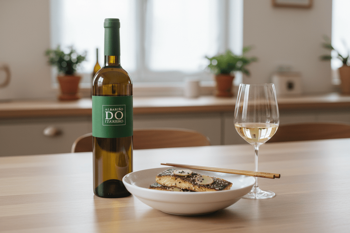 Vino Blanco Do Ferreira Albariño 750ml D.O. Rías Baixas - Vino de España - La Cava
