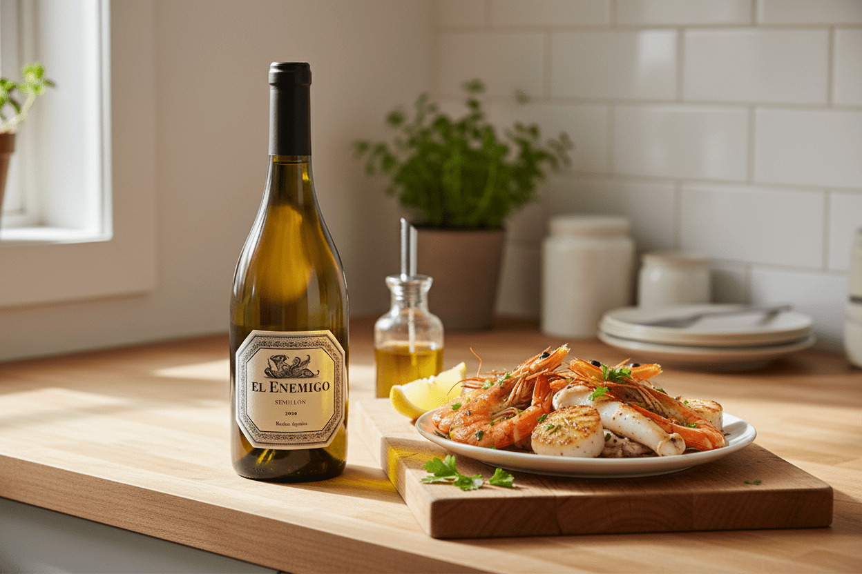 Vino Blanco El Enemigo El Semillón 2019 750ml - Vino de Argentina - La Cava