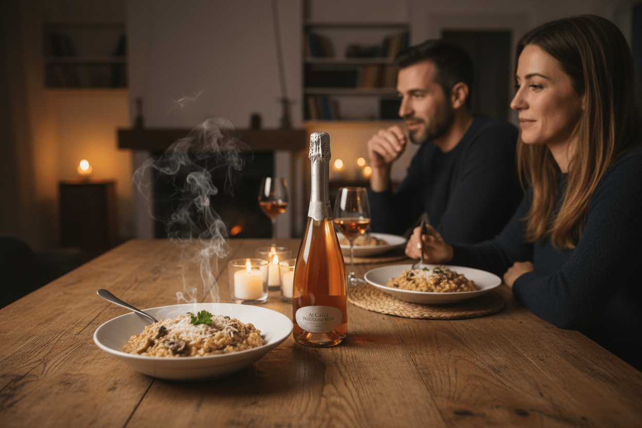 Vino Blanco Espumoso Ai Galli Prosecco Rosé Millesimato Brut Doc - Vino de Italia - La Cava