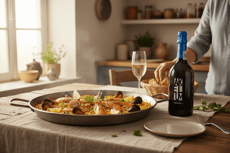 Vino Blanco Espumoso Andreola Akelum Asolo Prosecco Superior Brut - Vino de Italia - La Cava