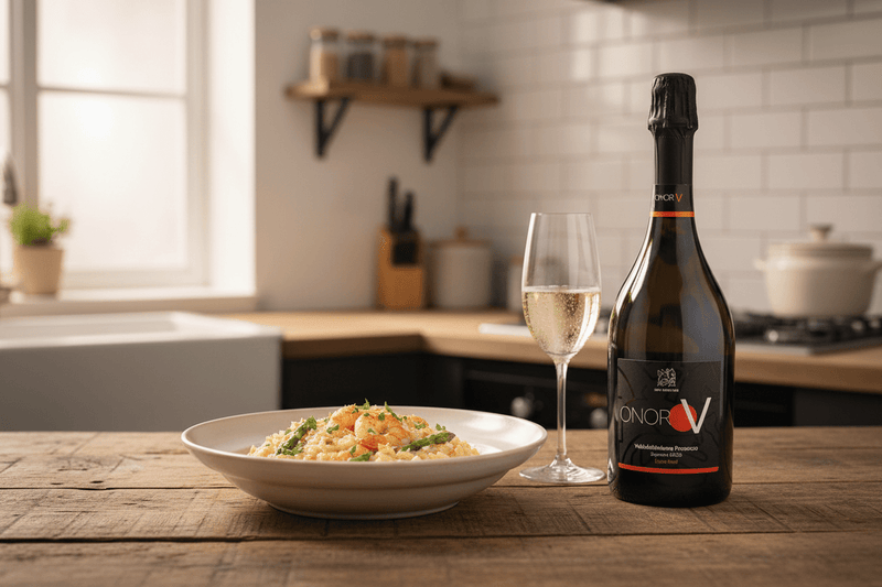 Vino Blanco Espumoso Andreola Martino Valdobbiadene Prosecco Extra Brut - Vino de Italia - La Cava
