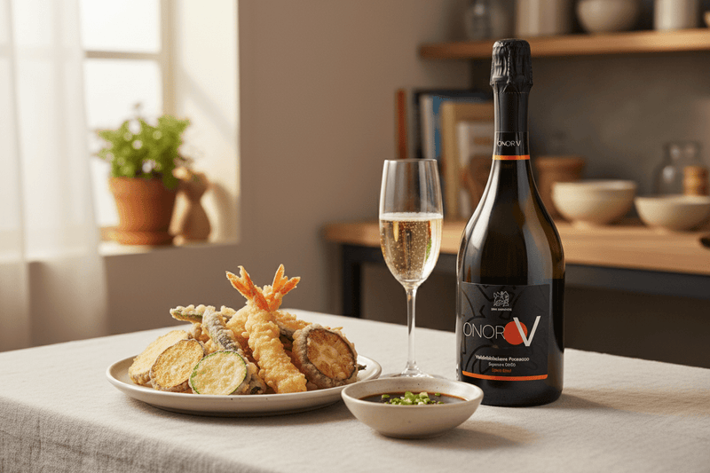 Vino Blanco Espumoso Andreola Martino Valdobbiadene Prosecco Extra Brut - Vino de Italia - La Cava