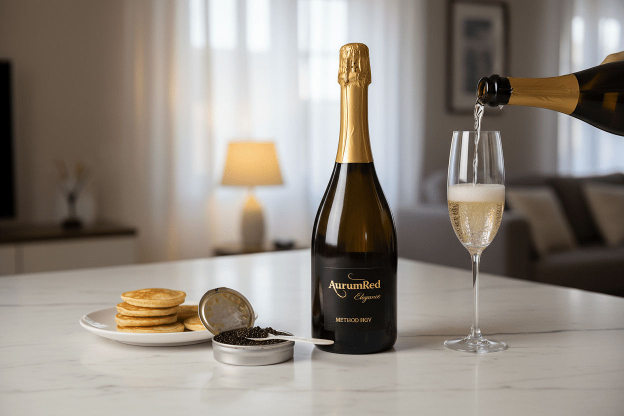Vino Blanco Espumoso AurumRed - La Cava