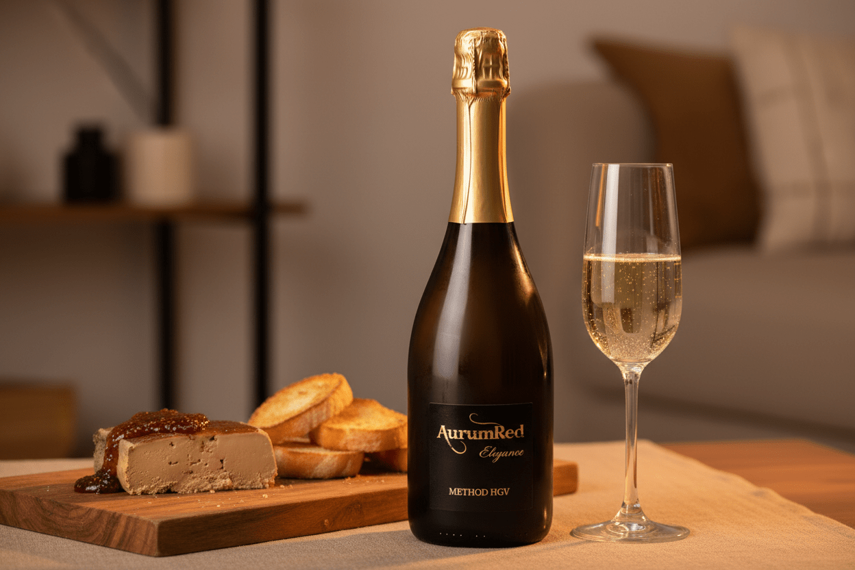 Vino Blanco Espumoso AurumRed - La Cava