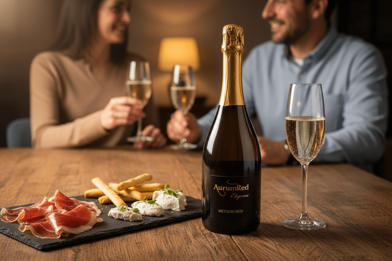 Vino Blanco Espumoso AurumRed - La Cava