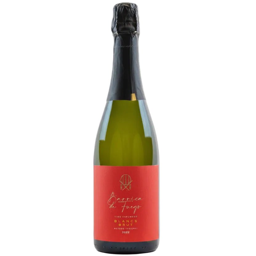 Vino Blanco Espumoso Barrica de Fuego Blancs Brut - Vino Mexicano - La Cava