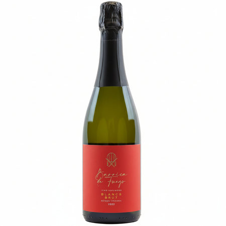 Vino Blanco Espumoso Barrica de Fuego Blancs Brut - Vino Mexicano - La Cava
