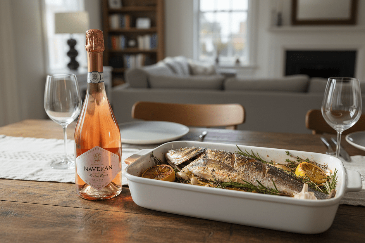 Vino Blanco Espumoso Cava Brut Perles Roses Naveran 750ml - La Cava