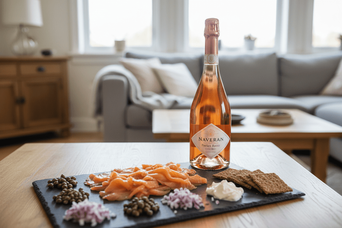 Vino Blanco Espumoso Cava Brut Perles Roses Naveran 750ml - La Cava