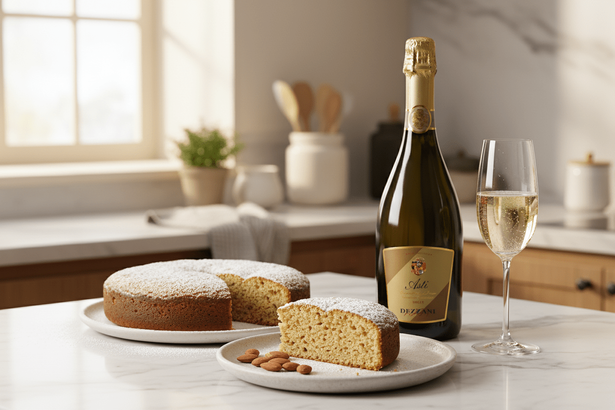Vino Blanco Espumoso Dezzani Asti Spumante - Vino de Italia - La Cava